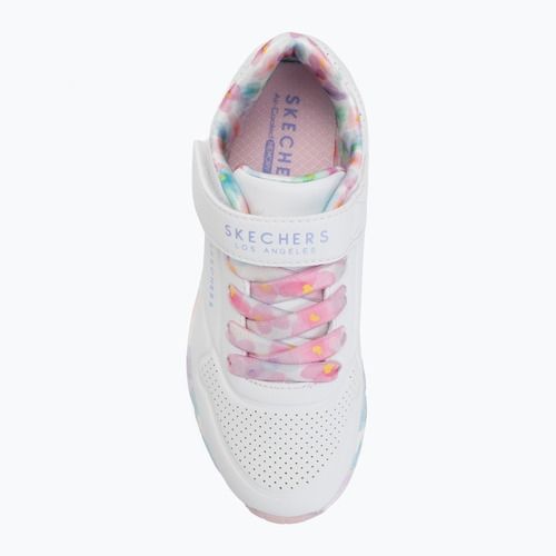 Gyerekcipő SKECHERS Uno Gen1 Fresh Blooms white