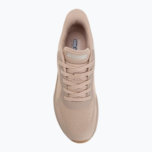 Női cipő SKECHERS Bobs Squad 4 Staple Look beige