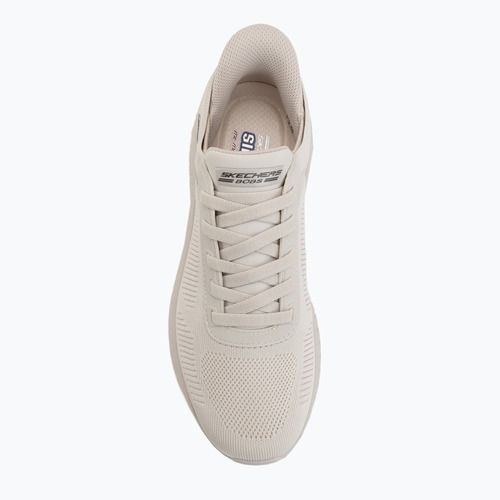 Férfi cipő SKECHERS Bobs Squad Chaos Solid Step white
