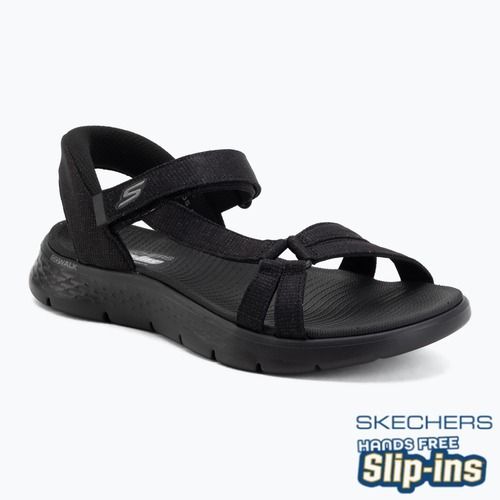 Női szandálok SKECHERS Go Walk Flex Illuminate black