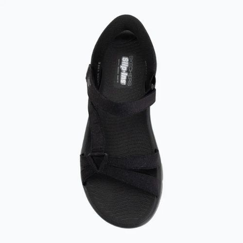 Női szandálok SKECHERS Go Walk Flex Illuminate black