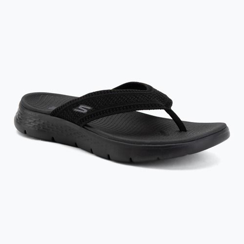 Női flip-flop papucsok SKECHERS Go Walk Flex Holly black