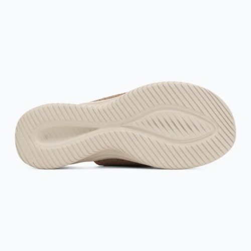 Női papucsok SKECHERS Ultra Flex 3.0 Rhythm Waves brown