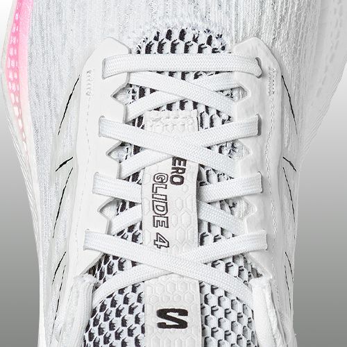 Női futócipő Salomon Aero Glide 4 white/white/black