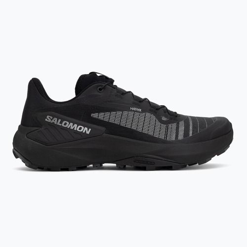 Salomon Genesis black/black/silver férfi futócipő