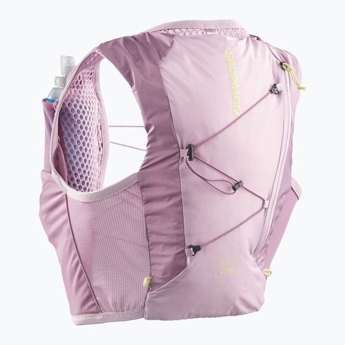 Női futómellény Salomon Active Skin 4 Set dusky orchid/daw
