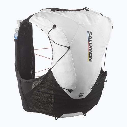 Salomon futó mellény ADV SKIN 12 Race Flag' black/white
