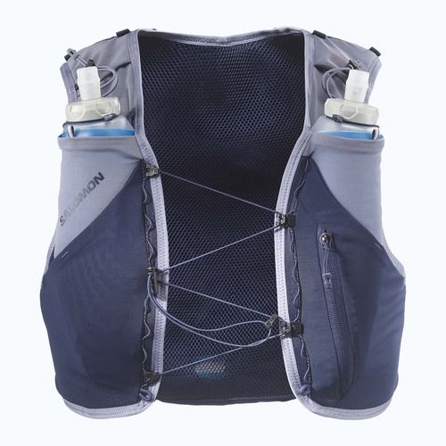 Futó mellény Salomon ADV SKIN 5 Gradient Set maritime blue/gray