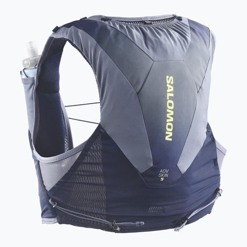 Futó mellény Salomon ADV SKIN 5 Gradient Set maritime blue/gray