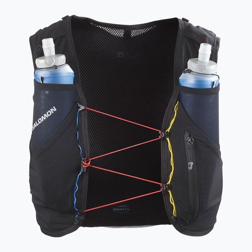 Salomon mellény ADV SKIN 5 Race Flag Set fekete/fehér