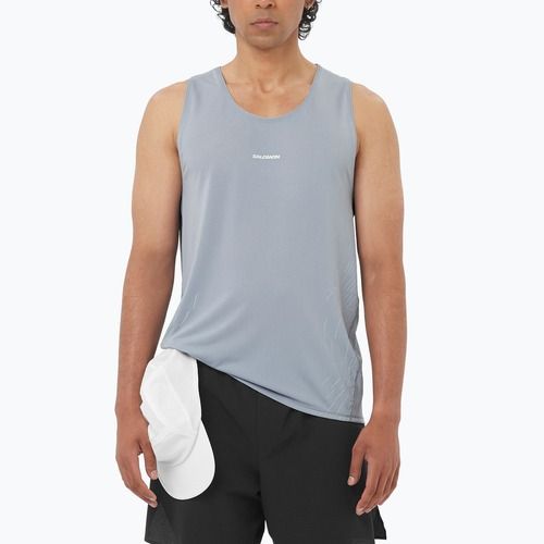 Salomon Sense Aero Singlet férfi futópóló GFX trade winds