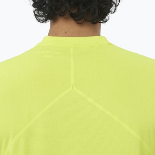 Salomon Sense Aero férfi futópóló SS Tee GFX acid lime