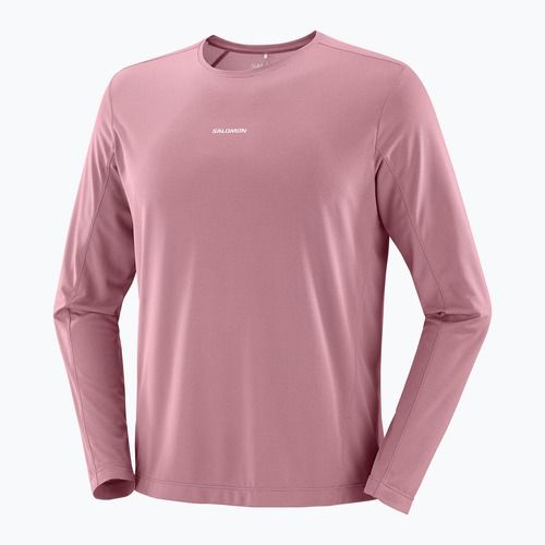 Férfi futó hosszú ujjú Salomon Shakeout Core dusky orchid