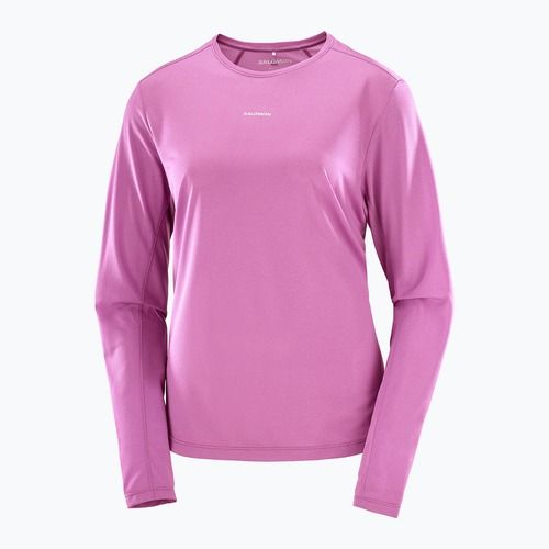 Női futó hosszú ujjú Salomon Shakeout Core iris orchid