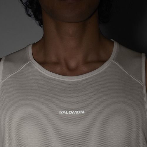 Salomon Shakeout Core whisper white férfi póló