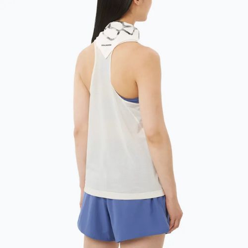 Salomon Shakeout Core Tank női futópóló whisper white
