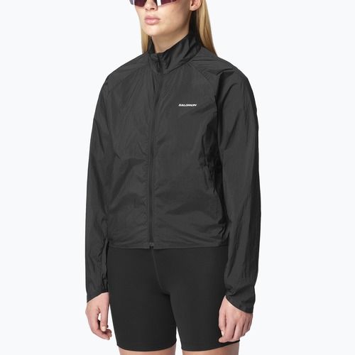 Női futódzseki Salomon Shakeout Fly deep black
