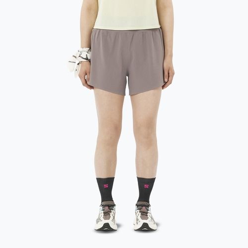 Női futóshort Salomon Sense Aero Stow 4" iron