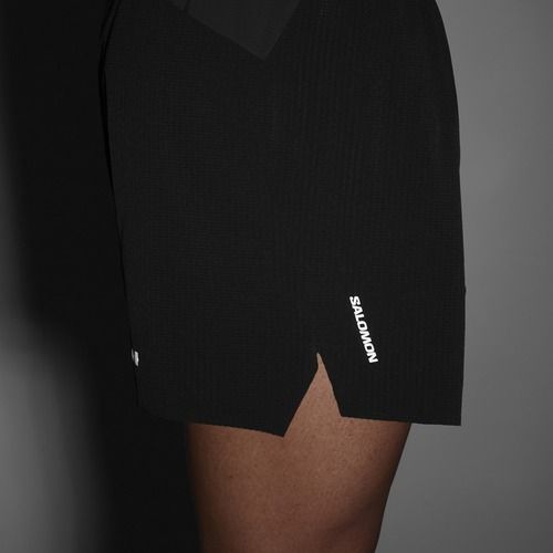Salomon Sense Aero Stow férfi futóshort 5" deep black