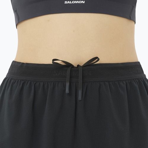 Női futóshort Salomon Sense SPLT 3" deep black