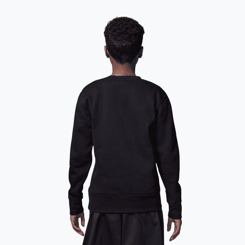 Gyerekpulóver Jordan JDB Brooklyn Fleece Essential Crew black