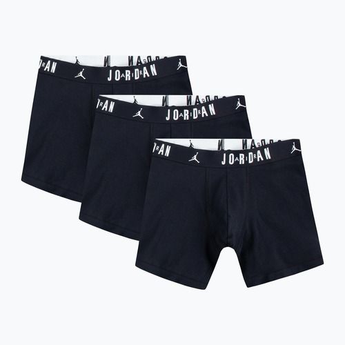 Férfi boxer nadrág  Jordan JHM Flight Cotton Core 3 pairs black