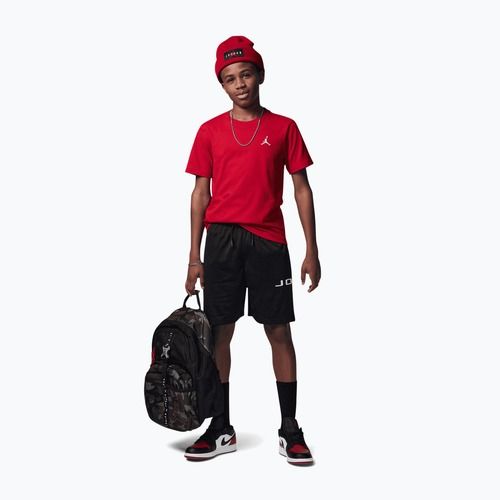 Gyermek póló Jordan Jumpman Air EMB gym red