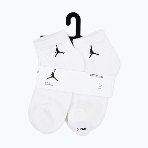 Zokni Nike Jordan JHN Everyday Essentials 6 pairs white