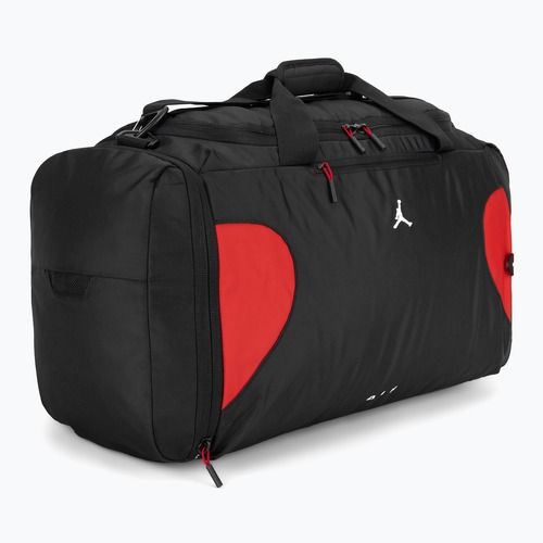 Edzőtáska  Jordan Jam Element Duffle 46 l black/gym red
