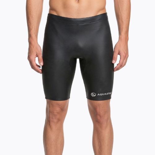 Férfi neoprén rövidnadrág AQUASTIC OceanFlex 5/3 mm GLIDE SKIN fekete