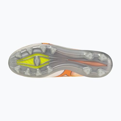 Futballcipő Mizuno Alpha III Japan FG white/lava orange/evening primrose