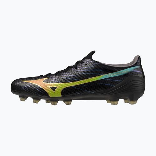 Futballcipő Mizuno Alpha III Japan FG black/lava orange/evening primrose