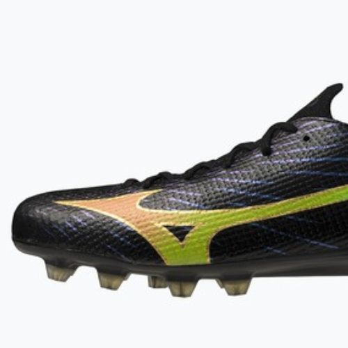 Futballcipő Mizuno Alpha III Japan FG black/lava orange/evening primrose