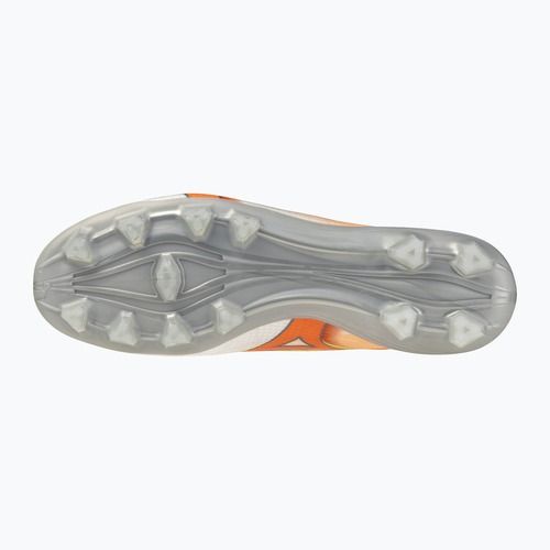 Futballcipő Mizuno Alfa III Pro FG white/lava orange/evening primrose