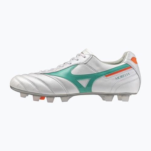 Futballcipő Mizuno Morelia II Japan FG white/arcadia/lava orange