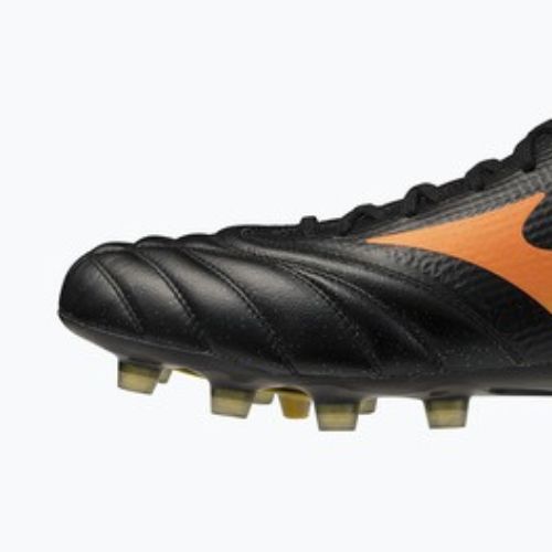 Futballcipő Mizuno Morelia Neo V β Elite FG black/lava orange/arcadia