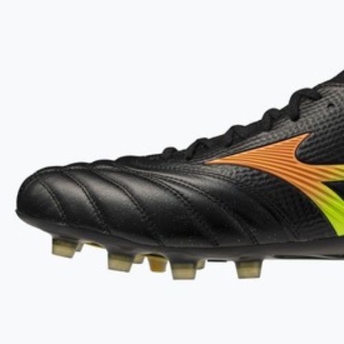 Futballcipő Mizuno Morelia Neo V β Japan FG black/lava orange/arcadia