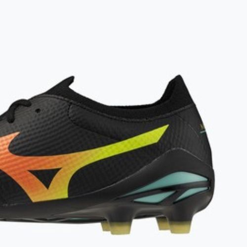 Futballcipő Mizuno Morelia Neo V β Pro FG black/lava orange/arcadia