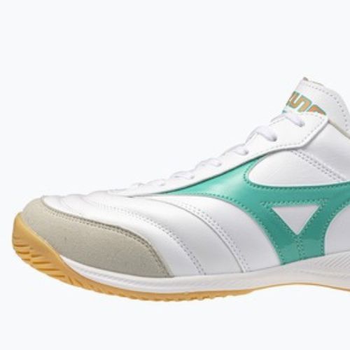 Futballcipő Mizuno Morelia Sala Elite IN white/arcadia/lava orange