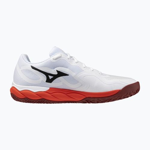 Férfi teniszcipő Mizuno Wave Enforce Court CC fiery red/white/sun-dried tomato