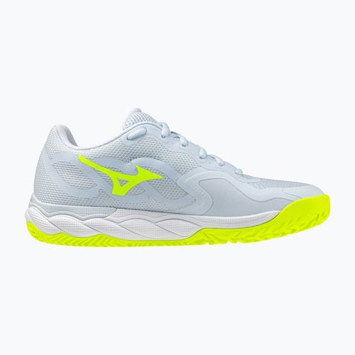 Női teniszcipő Mizuno Wave Enforce Court CC W ice water/lightning yellow/ancient