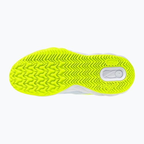 Női teniszcipő Mizuno Wave Enforce Court CC W ice water/lightning yellow/ancient