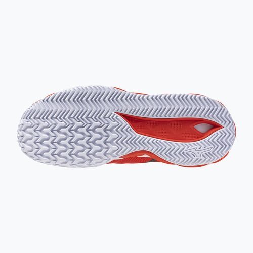 Teniszcipők Mizuno Wave Enforce Tour 2 CC fiery red/white/sun-dried toma