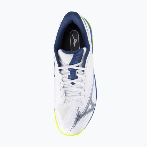 Teniszcipők Mizuno Wave Exceed Court AC white/dazzling blue/lightning