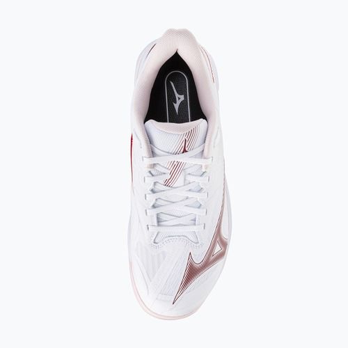 Női teniszcipő Mizuno Wave Exceed Court CC W white/pinkesque/barbados cherr