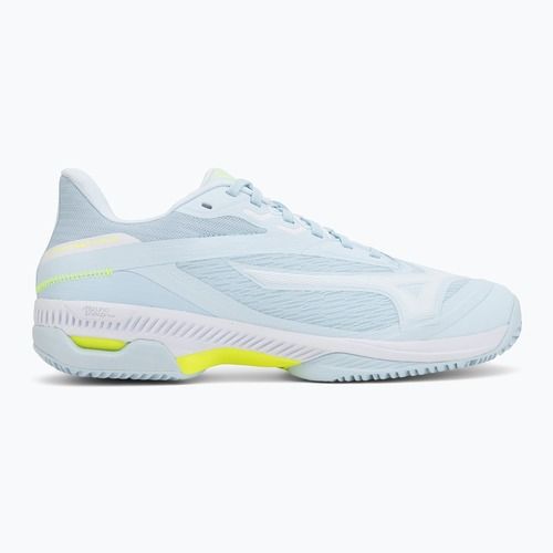 Női teniszcipő Mizuno Wave Exceed Court CC W ice water/lightning yellow/anc
