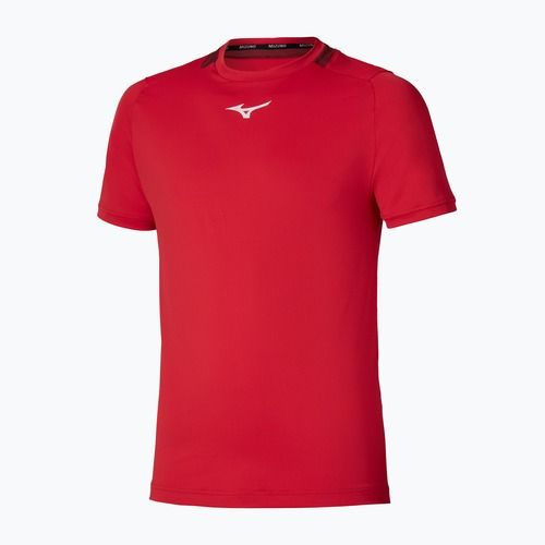 Férfi teniszpóló Mizuno 62GAA001 Tee fiery red