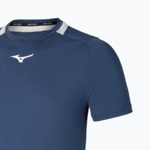 Férfi teniszpóló Mizuno 62GAA001 Tee estate blue