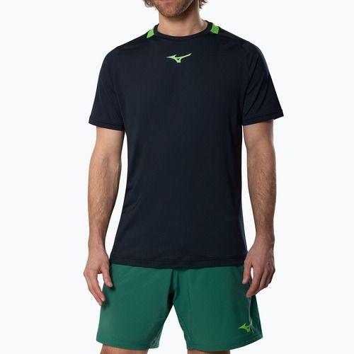 Férfi teniszpóló Mizuno 62GAA001 Tee black