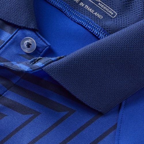 Férfi póló Mizuno Stargazer Shadow Polo dazzling blue